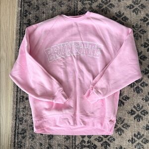 Pink Women's Sweater Size small medium